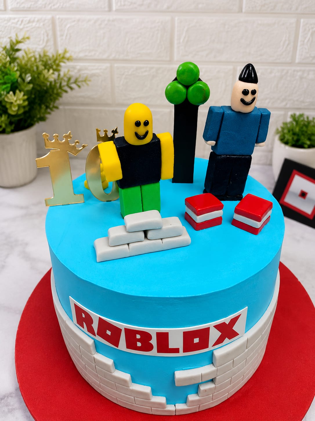 Roblox Gaming Theme Cake