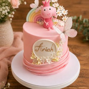 Princess Peppa Theme Cake