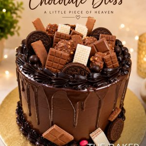 Valentine’s Chocolate Heart Cake